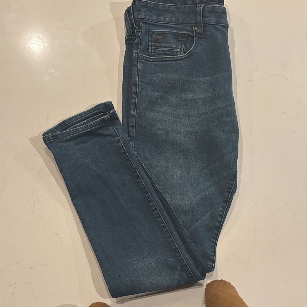 Scotch & Soda Men's Dark Blue Slim Jeans